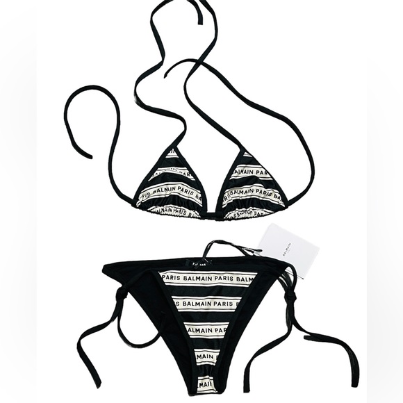 BALMAIN***Logo Bikini Set***US 4;Sm. $450 - Picture 10 of 13
